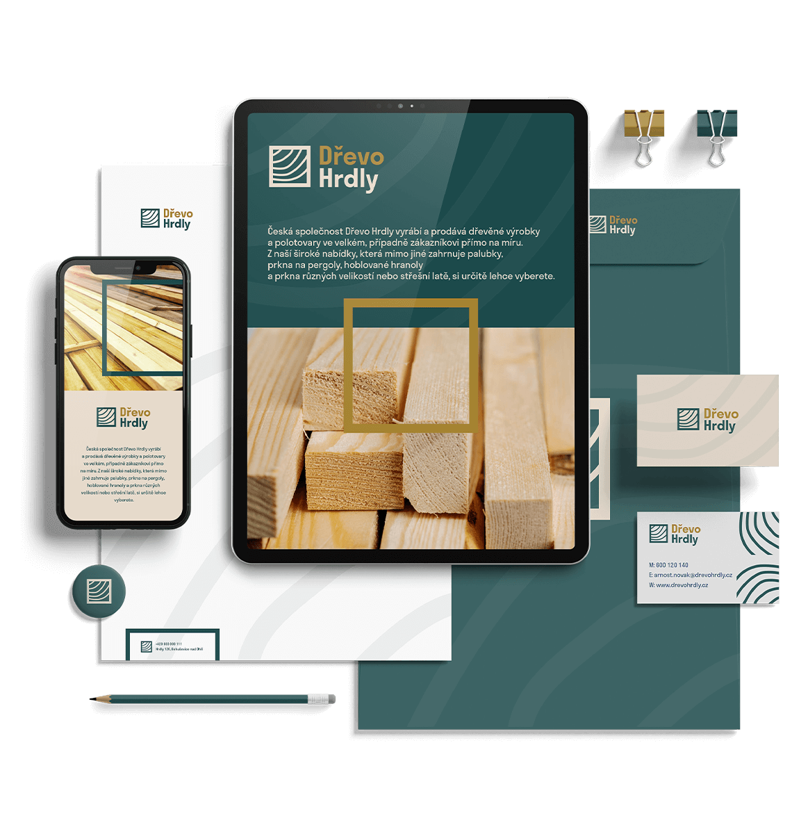 Dřevo Hrdly s.r.o./Nový brand s vůní dřeva
