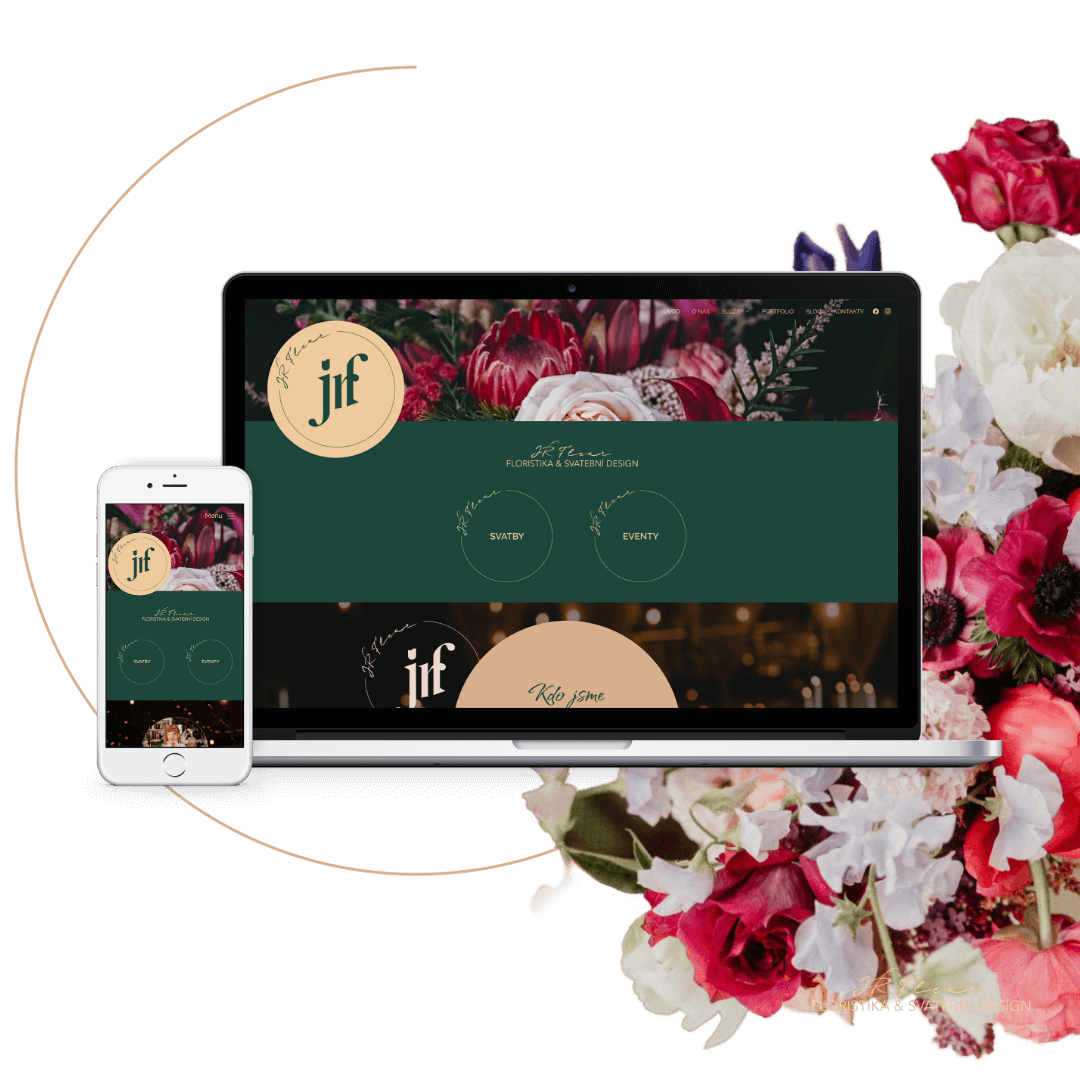 JR Fleur - Floristika a svatební design/Nový BRAND plný květin