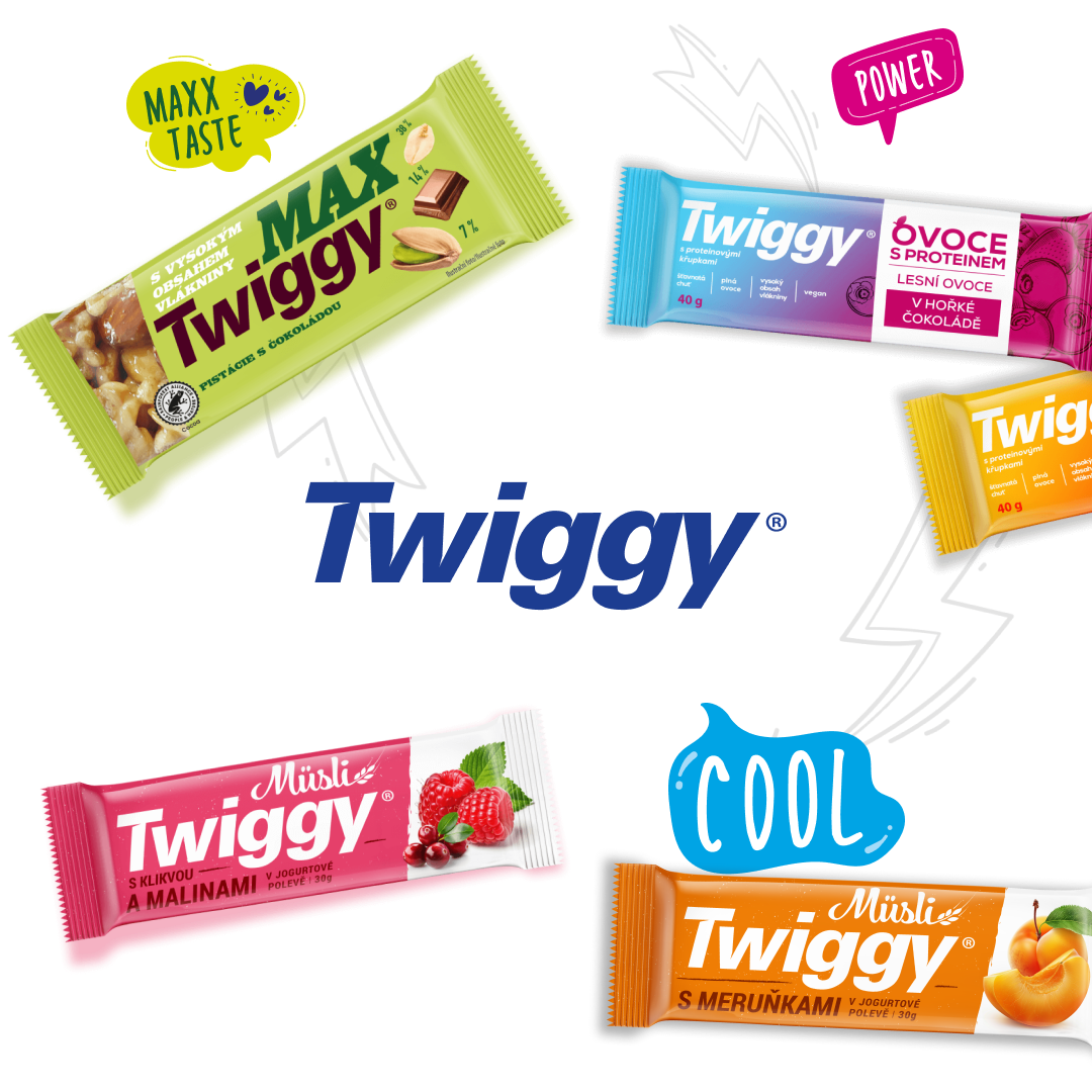 EKOFRUKT Slaný, spol. s. r. o./Twiggy: jak jsme známé tyčince pomohli oslovit novou generaci